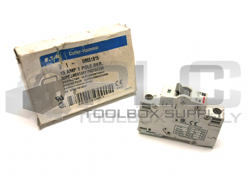 NEW CUTLER HAMMER WMS1B15 BREAKER ONE POLE 15A