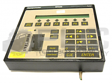 PARKER RP-240 COMPUMOTOR OPERATOR INTERFACE CONTROL FACE 