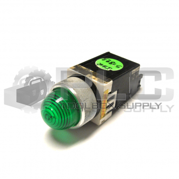 FUJI ELECTRIC AH22-Z 3 COMMAND SWITCH GREEN LENS WITH AHX511-Q