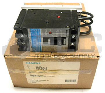 NEW SIEMENS FBCB045 CIRCUIT BREAKER 