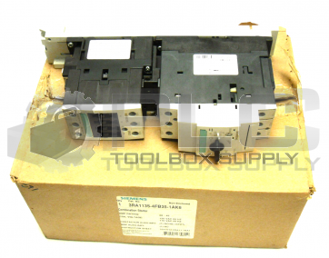 NEW SIEMENS 3RA1135-4FB35-1AK6 COMBINATION STARTER 120 VAC/60HZ 28-40AMP