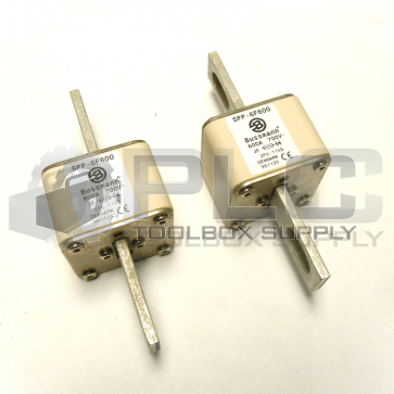 LOT OF 2 NEW IN BOX COOPER BUSSMANN SPP-6F600 FUSE