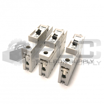 LOT OF 3 NEW SIEMENS 5SX21 C4 1 POLE CIRCUIT BREAKER 5SX21C4