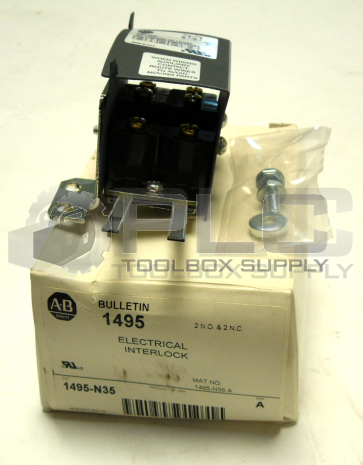 NEW ALLEN BRADLEY 1495-N35 / SER A ELECTRICAL INTERLOCK