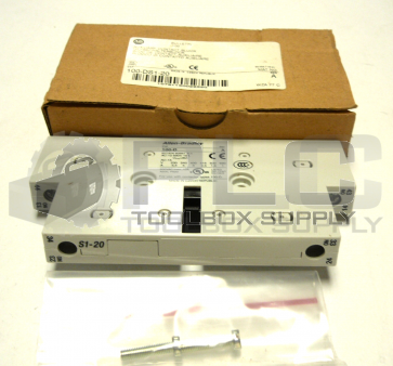 NEW ALLEN BRADLEY 100-DS1-20 /SER A CONTACTOR AUXILIARY CONTACT BLOCK