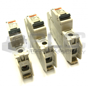 LOT OF 3 MERLIN GERIN 60103 CIRCUIT BREAKER C60N 2A TYPE C