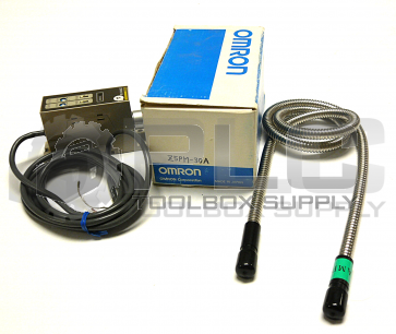 NEW OMRON Z5PM-30A PLASMA MONITOR W/ FIBER CABLE Z5PM-30
