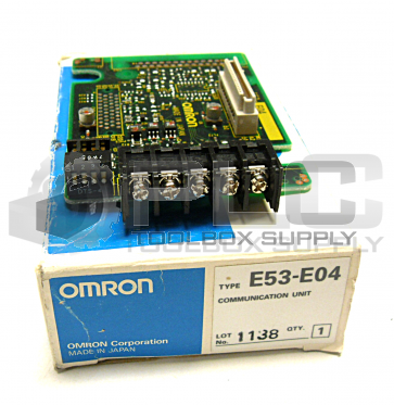NEW OMRON E53-E04 COMMUNICATION BOARD 