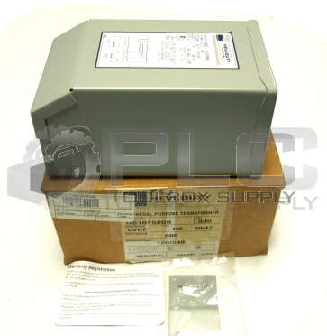 NEW EGS HEVI-DUTY HS10F500B GENERAL PURPOSE TRANSFORMER 600V/60HZ