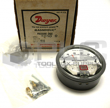 NEW DWYER 2000-0 PRESSURE GAGE 
