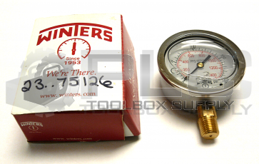 NEW WINTERS PFQ806  PRESSURE GAUGE 