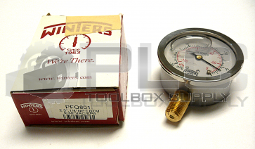 NEW WINTERS PFQ801 PRESSURE GAUGE 