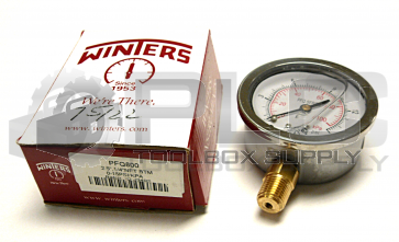 NEW WINTERS PFQ800 PRESSURE GAUGE 