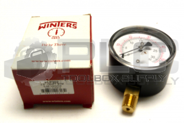NEW WINTERS PLP302 PRESSURE GAUGE 