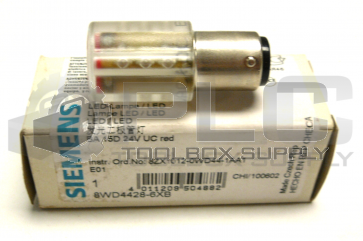 NEW SIEMENS 8WD4428-6XC LED LAMP