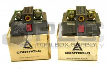 NEW LOT OF 2 ALLIS-CHALMERS OT-B CONTACT BLOCK 25-120-276.002