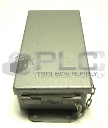 NEW HOFFMAN 8"L X 4"W X 2"D ENCLOSURE WITH LID