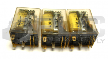 LOT OF 3 SIGMA 70R2-24809 RELAY 