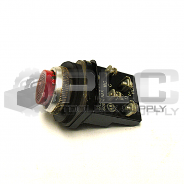ALLEN BRADLEY 800T-B6A CONTACT, PUSH BUTTON RED
