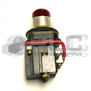 ALLEN-BRADLEY 800T-PT16R ILLUMINATED RED PUSH BUTTON