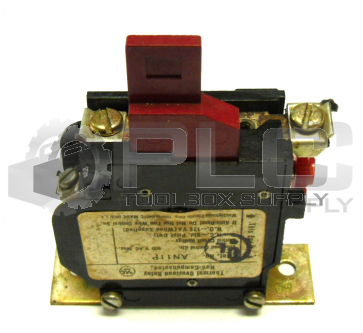 WESTINGHOUSE AN11P THERMAL OVERLOAD RELAY 600VAC