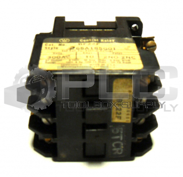 WESTINGHOUSE BF22F CONTROL RELAY 300AC VOLTS/10 AMPS POLES 2NO-2NC