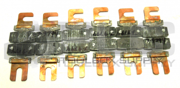 NEW LOT OF 6 BUSSMAN LKN-400 AMP SUPER LAG FUSE LINK