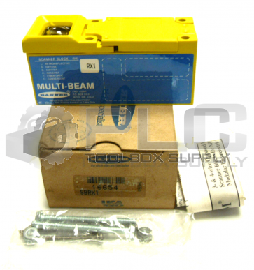 NEW BANNER SBRX1 SCANNER BLOCK MULTI-BEAM