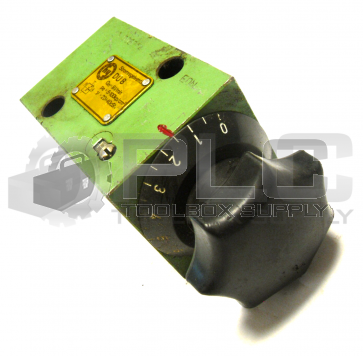 HYDRAULIK RING DU8 VALVE QN=81 MIN PE=5-100KP/CM2 STROMREGELVENTIL 