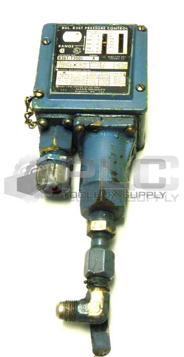 ALLEN BRADLEY 836T-T350J /SER A PRESSURE CONTROL SWITCH