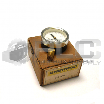 NEW ENERPAC 2501-L PRESSURE GAUGE -30-0