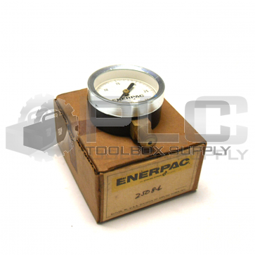 NEW ENERPAC 2508-L PRESSURE GAUGE 0-30