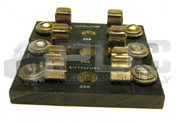 LOT OF 3 LITTELFUSE 356 FUSE BLOCK