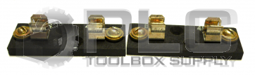 LOT OF 2 BUSS 4512 FUSE BLOCK