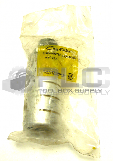 NEW SEALED NORGREN MB008A QUIETAIRE PNEUMATIC SILENCER