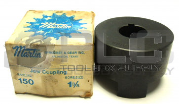 NEW MARTIN 150 JAW COUPLING BORE SIZE 1 3/8