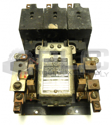 SQUARE D 8536-EO-1 STARTER 110/120V 50/60HZ COIL
