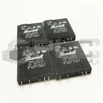 LOT OF 4 GRAYHILL 70G-OAC5 OUTPUT MODULE 