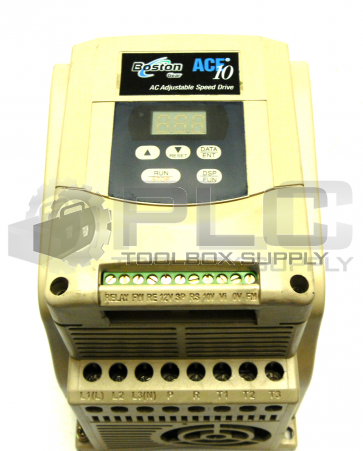 BOSTON GEAR ACE 10 AC ADJUSTABLE SPEED DRIVE ACE102V3P0020C