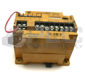 GENERAL ELECTRIC SRBA120A10A RELAY BLOCK 