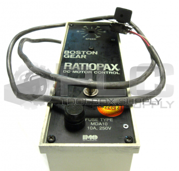 BOSTON GEAR RP1 RATIOPAX DC MOTOR CONTROL 10A/250V