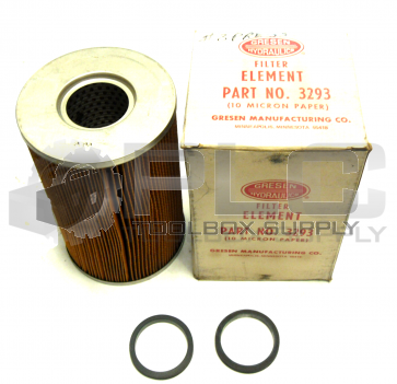 NEW GRESEN 3293 FILTER ELEMENT 10 MICRON PAPER