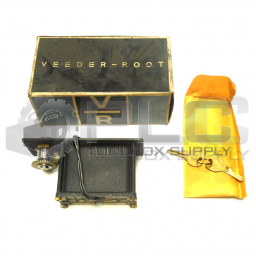 NEW IN BOX VEEDER-ROOT CB120506-397 6-DIGIT COUNTER W/KEY
