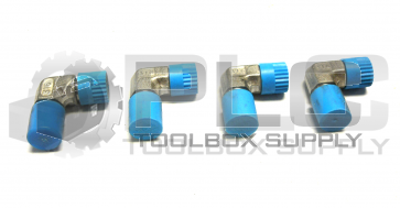 NEW LOT OF 4 PARKER 4 CTX-SS ADAPTER ELBOW 316