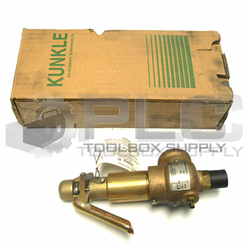 NEW IN BOX KUNKLE 912-BDCM03 SAFETY VALVE 1/2"X3/4"