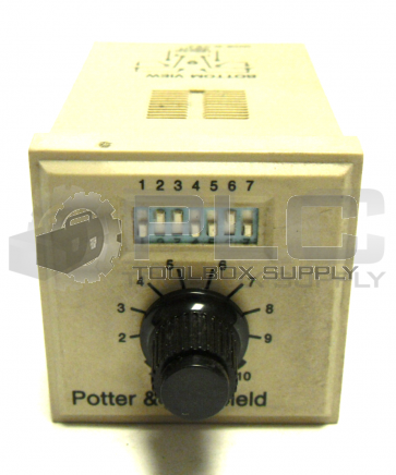 POTTER & BRUMFIELD CNS-35-72 PROGRAMMABLE TIME DELAY/4 FUNCTION ADJ TIMER