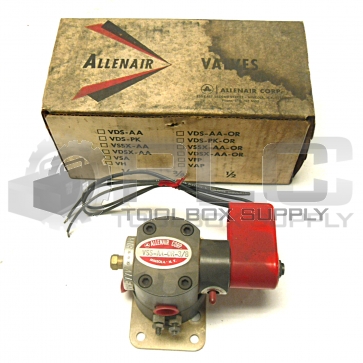 NEW ALLENAIR VSS-AA-0R-3/8 SOLENOID VALVE VSS-AA-OR-3/8 VSS-AA
