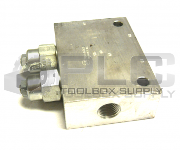 NEW SUN HYDRAULICS YAC MANIFOLD LINE MOUNT 1/2IN NPTF ALUMINUM
