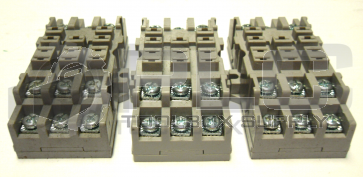 NEW LOT OF 3 POTTER & BRUMFIELD 27E893 RELAY SOCKET BASE