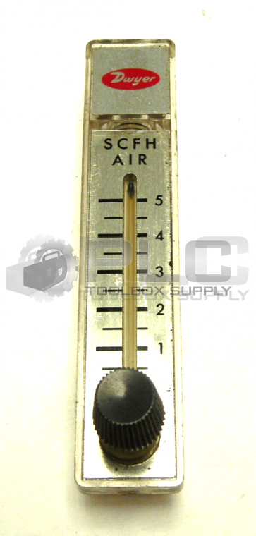 DWYER RMA-4-SSV FLOWMETER 0.5-5 SCFH AIR